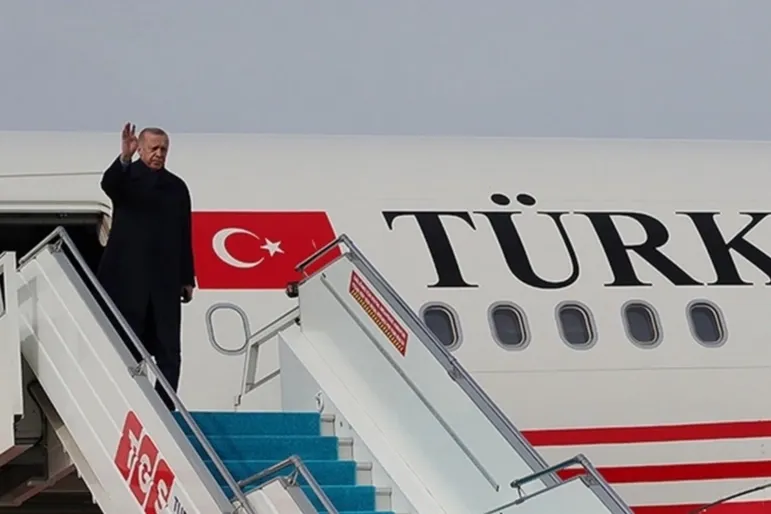 Cumhurbaşkanı Erdoğan, G20 Zirvesi için Güney Afrika