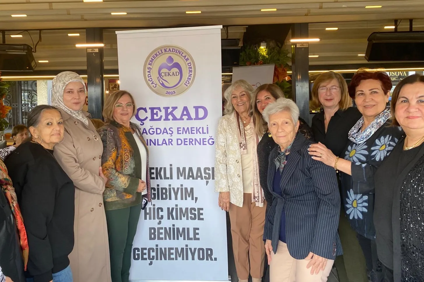 Emekli Kadınlar Güç Birliği İçin Buluştu